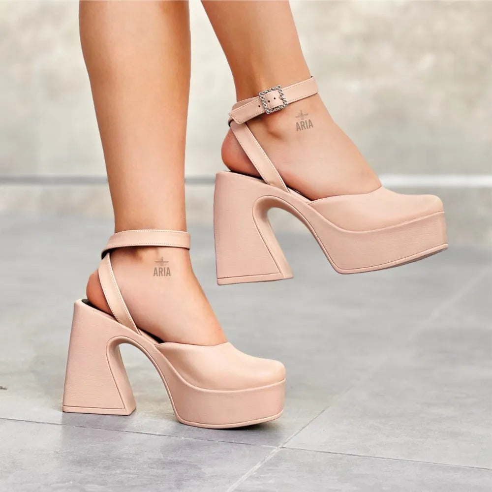 SANDALIA CLOE NUDE