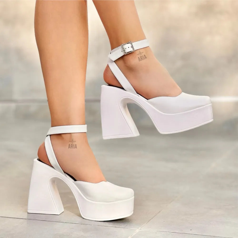 SANDALIA CLOE BLANCO