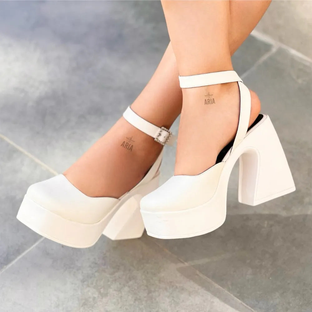 SANDALIA CLOE BLANCO