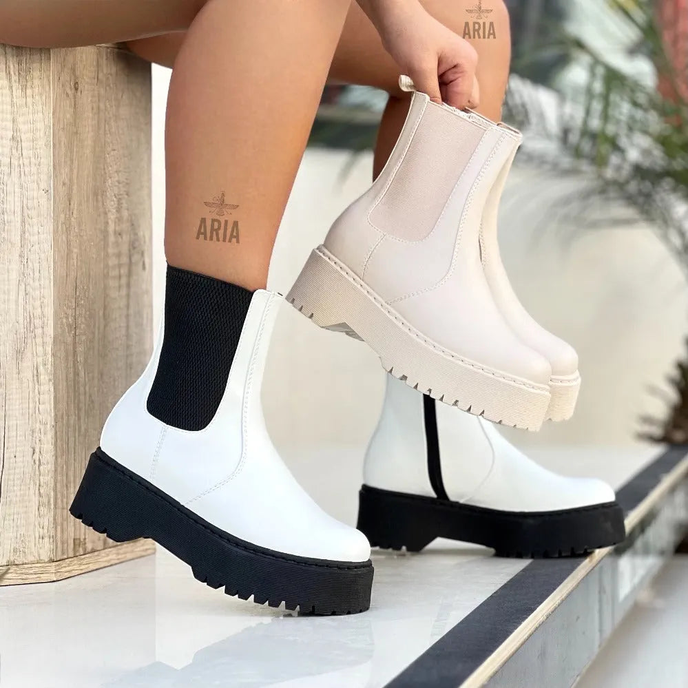 BOTIN ARIA HOLIE BLANCO