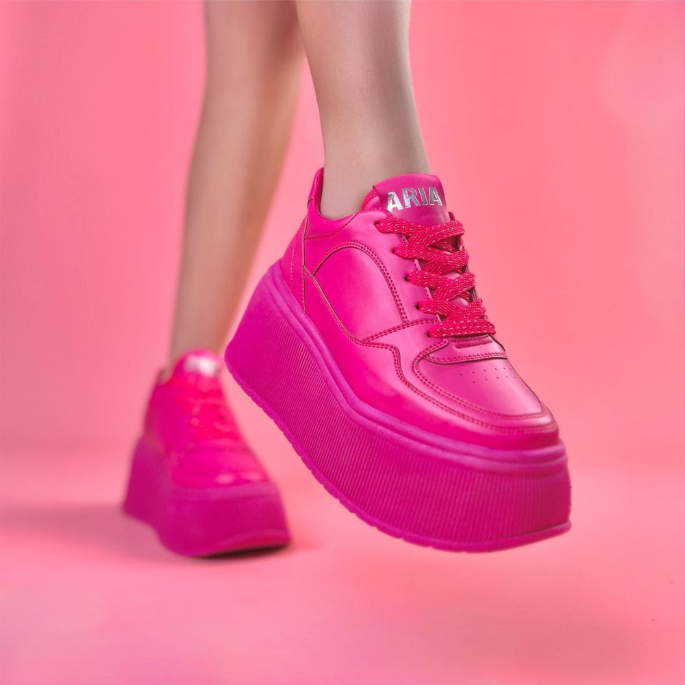 SNEAKER ALDO FUCSIA ENTERO