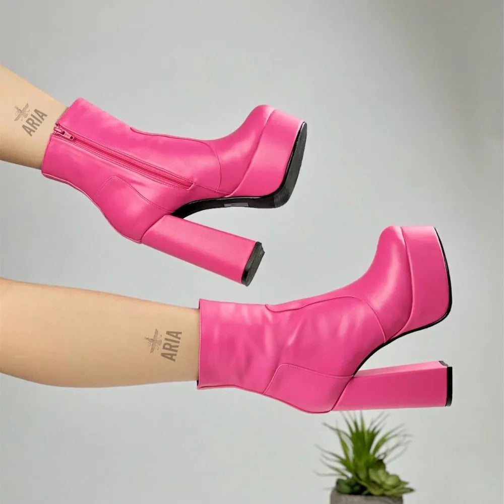 BOTIN VERA FUCSIA