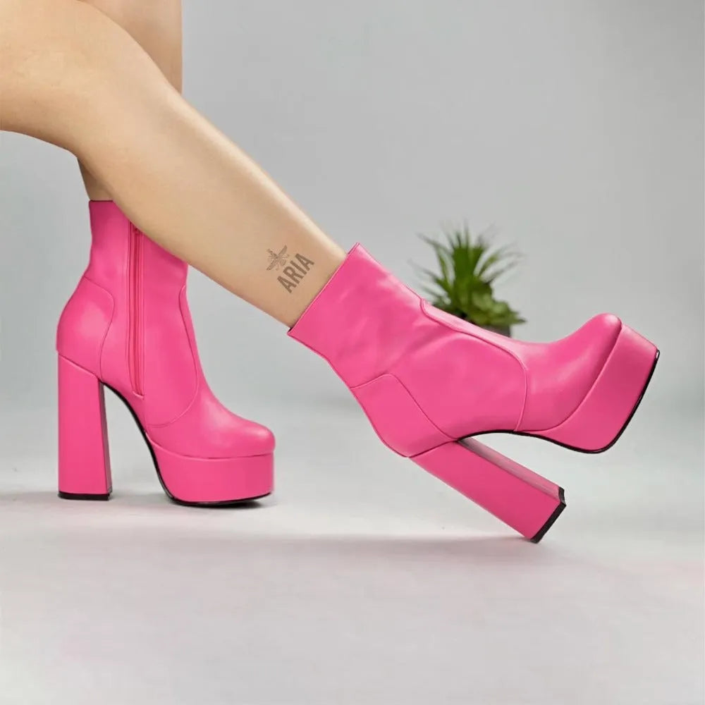 BOTIN VERA FUCSIA