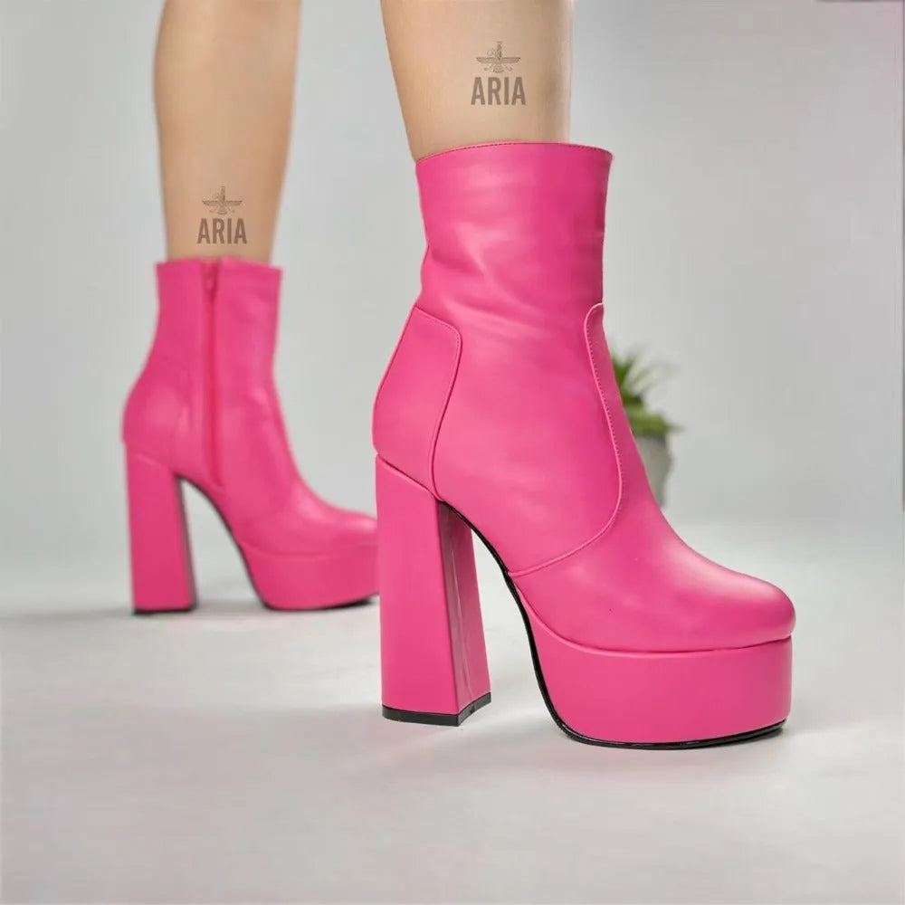 BOTIN VERA FUCSIA