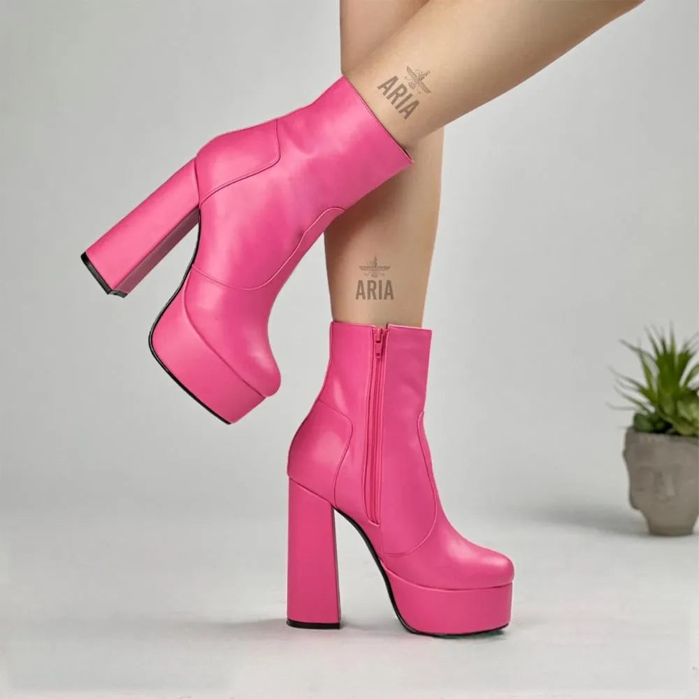 BOTIN VERA FUCSIA