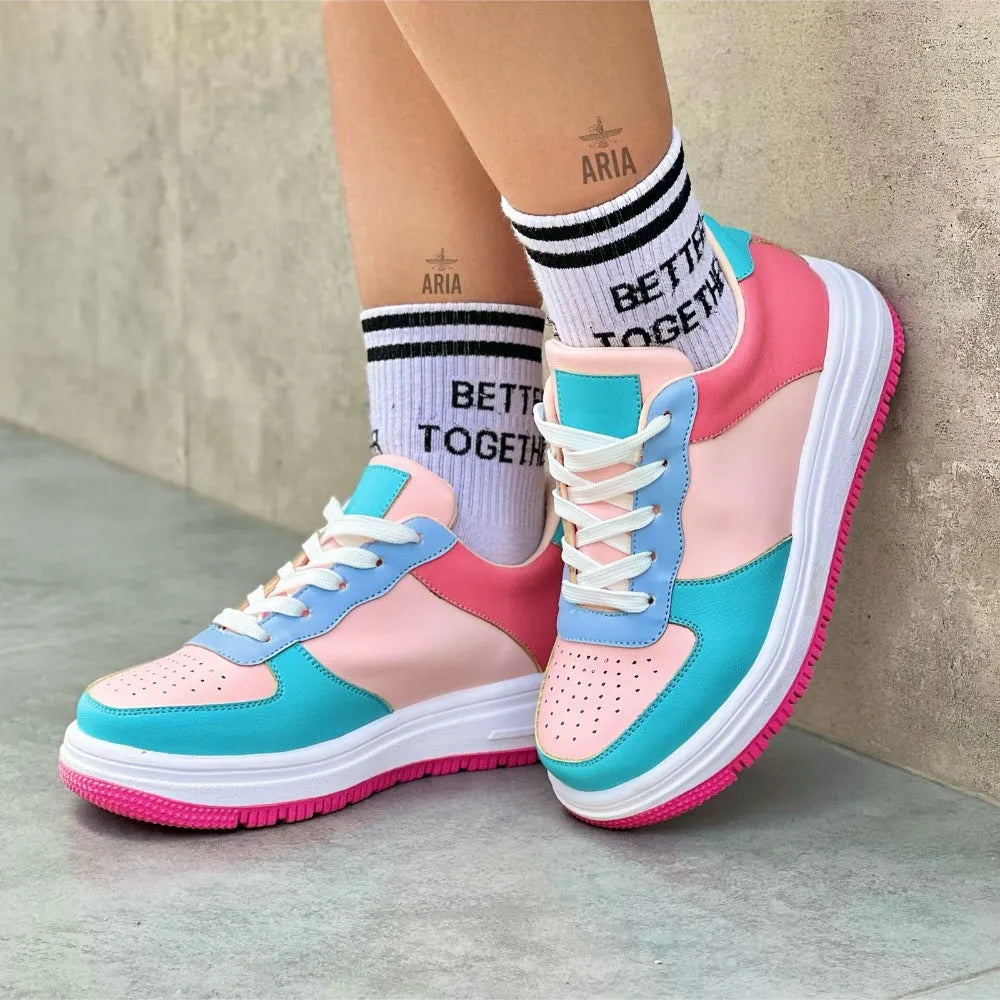 SNEAKER NOE TURQUESA