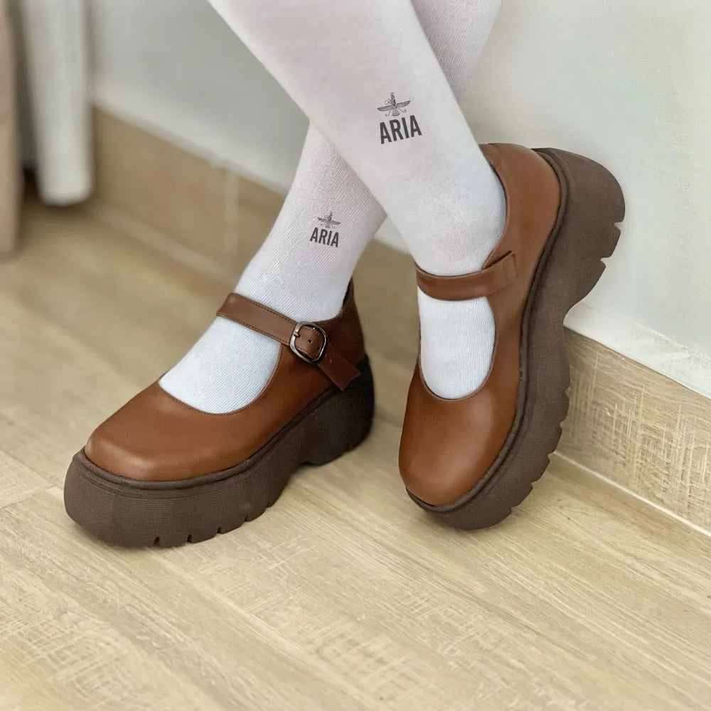 MOCASIN LULU MARRON