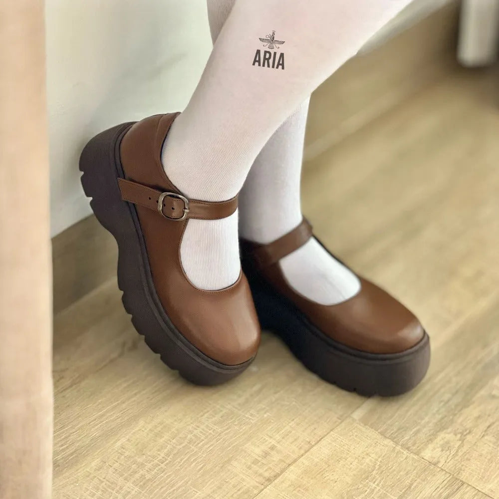 MOCASIN LULU MARRON