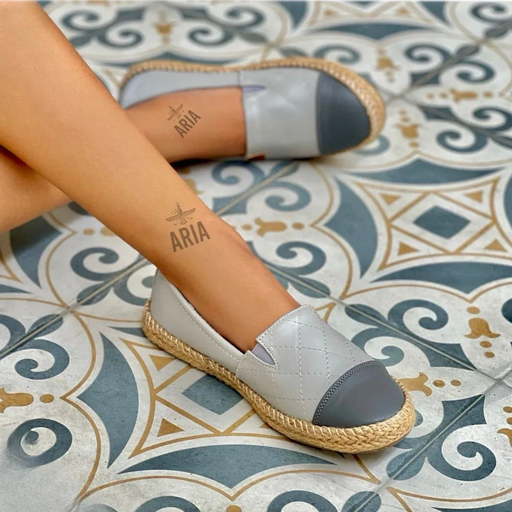 ALPARGATA SAMI PLOMO