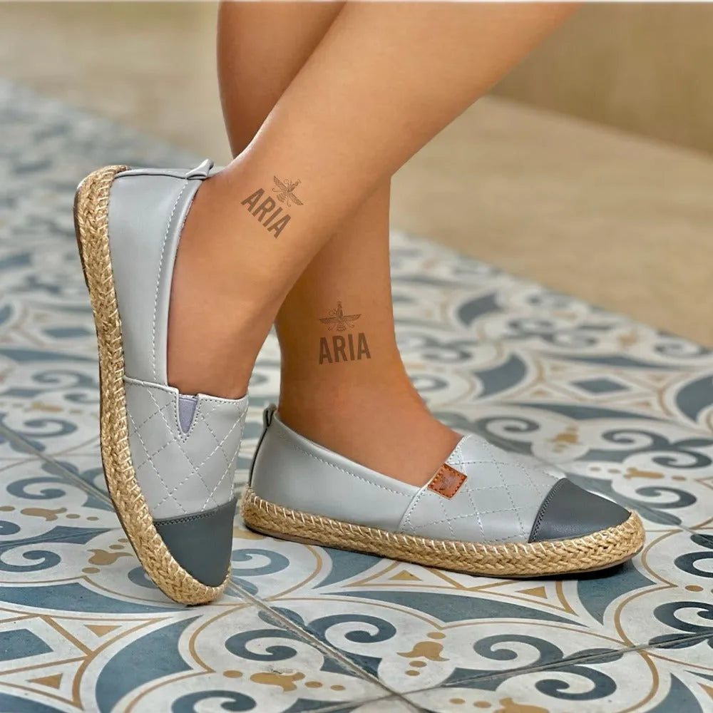 ALPARGATA SAMI PLOMO