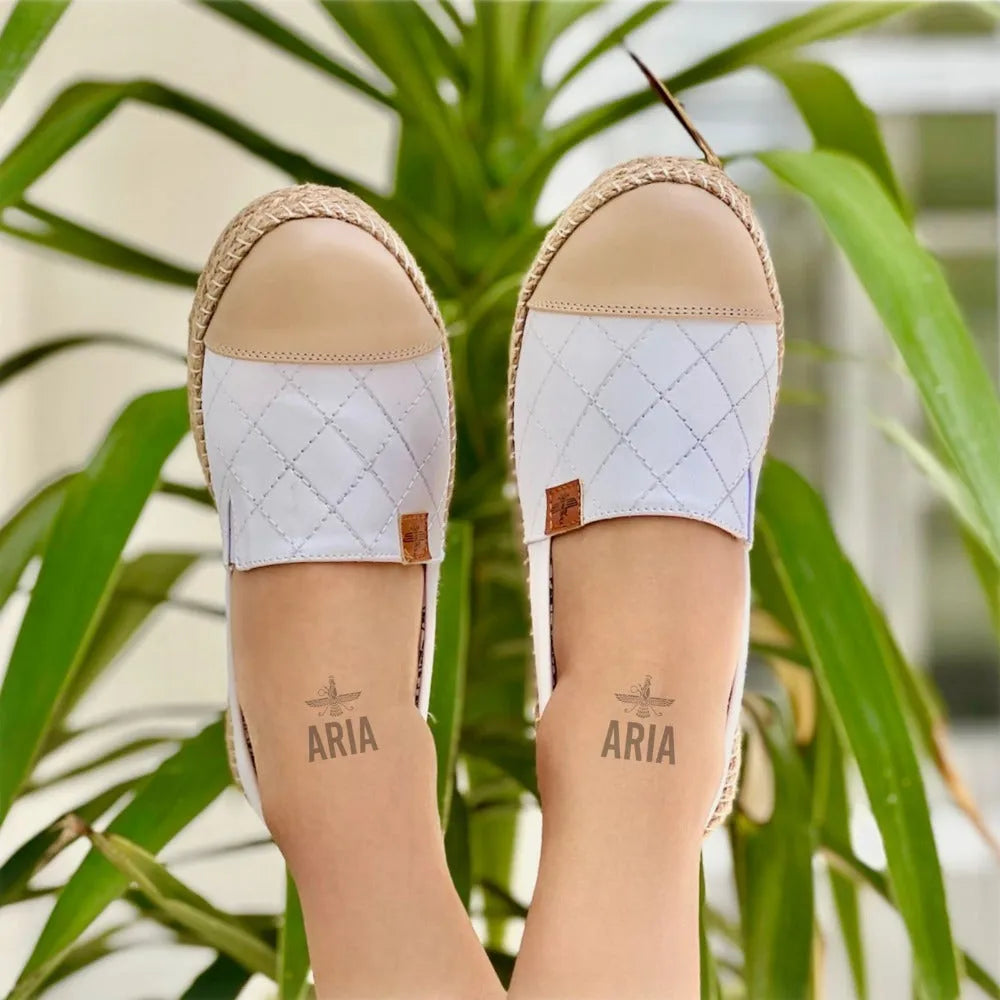 ALPARGATA SAMI BLANCO/BEIGE