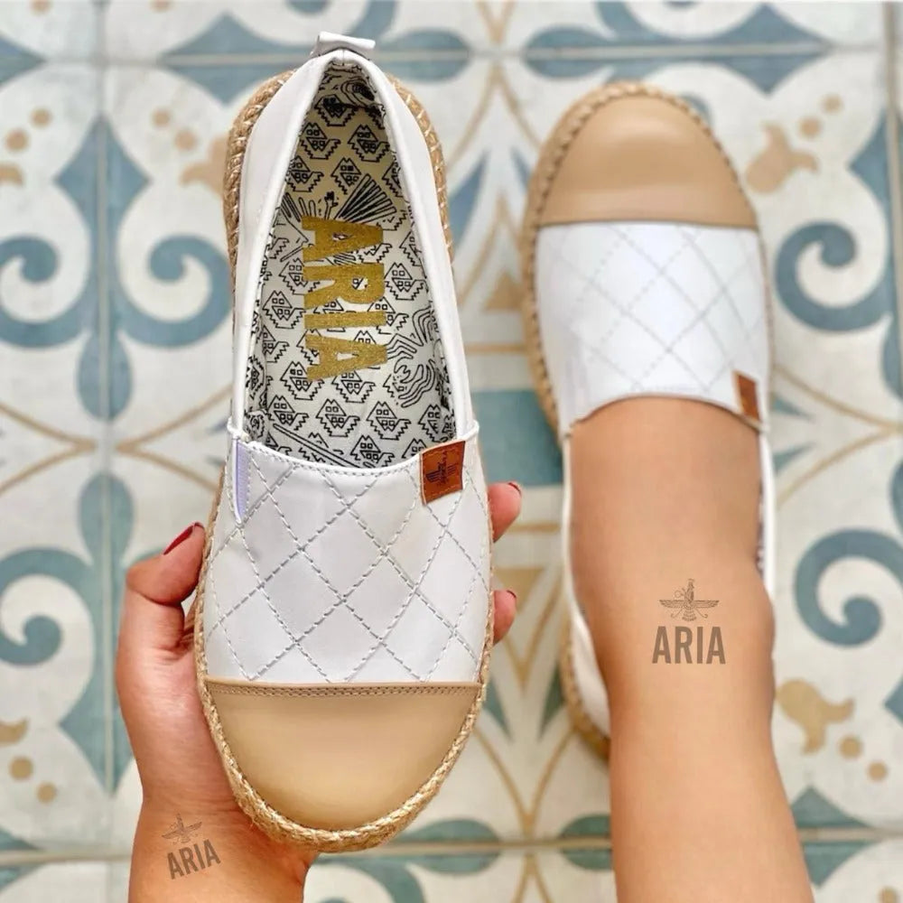 ALPARGATA SAMI BLANCO/BEIGE