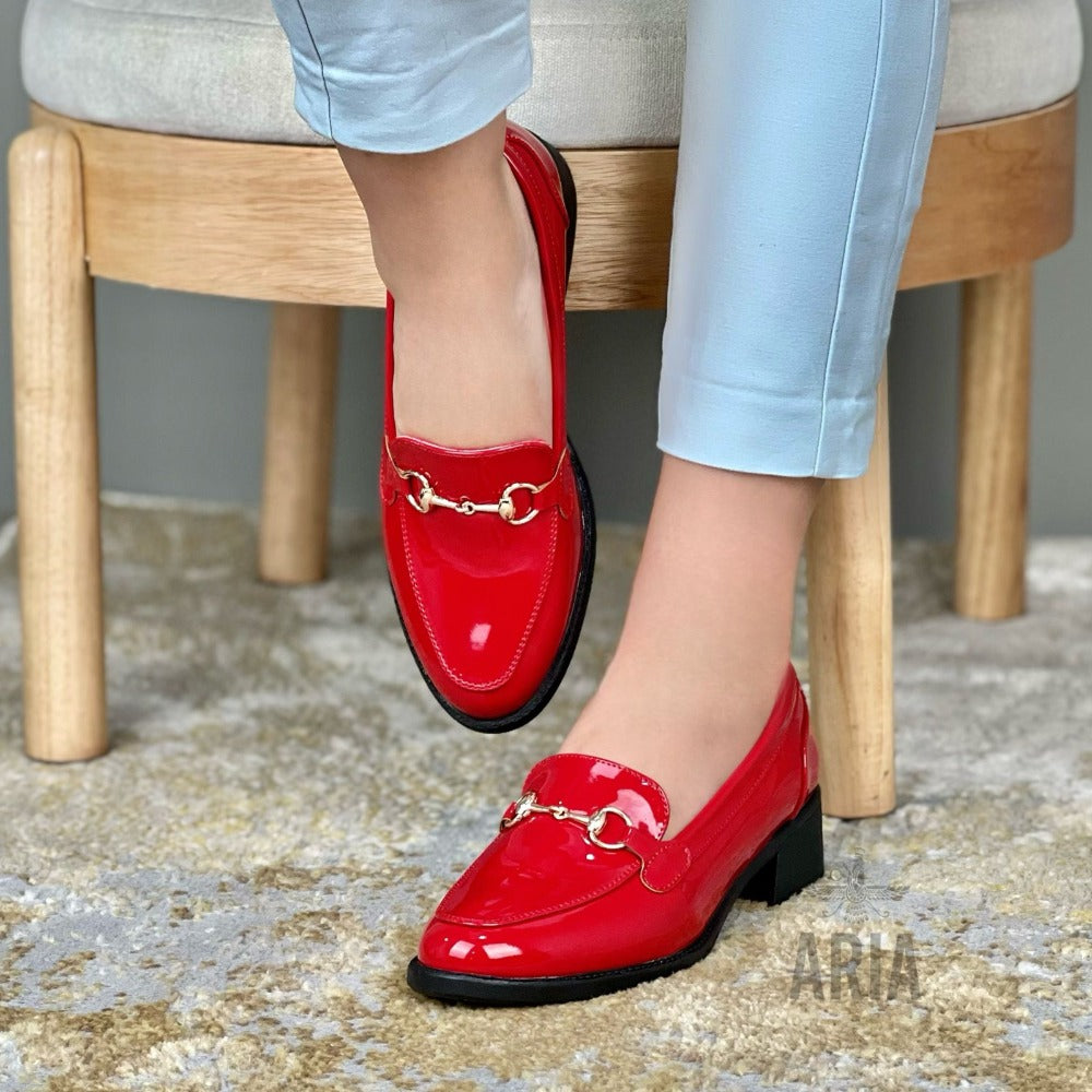 MOCASIN MALEXA ROJO