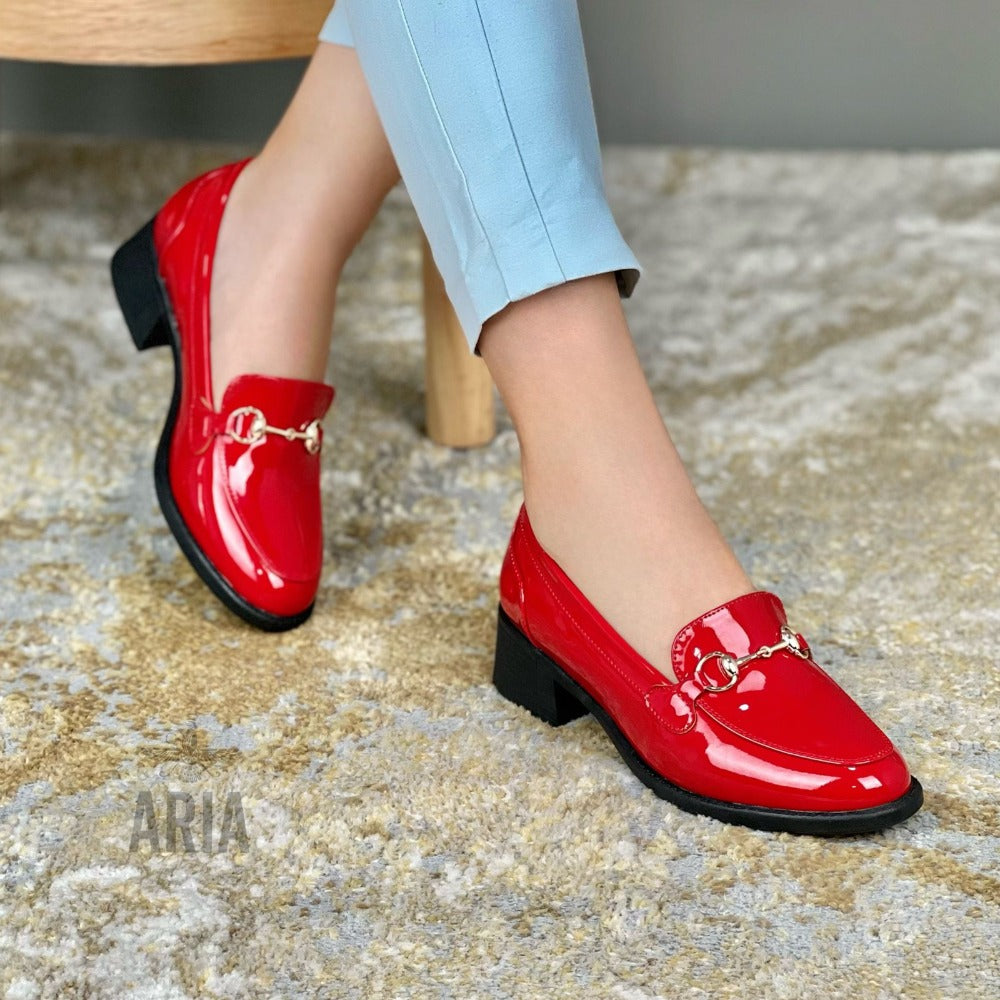 MOCASIN MALEXA ROJO