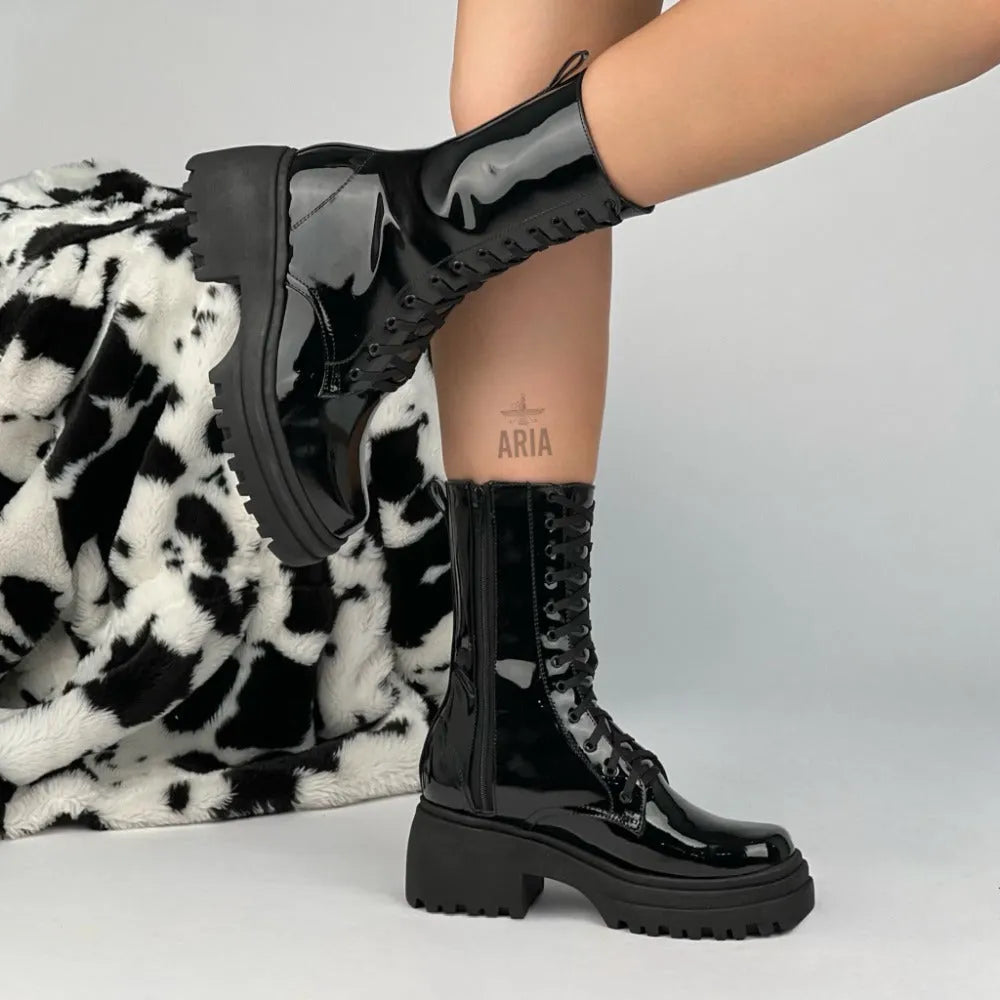 BOTIN LONDON NEGRO CHAROL