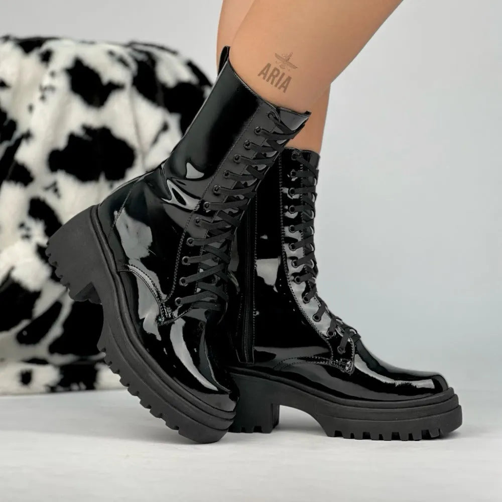 BOTIN LONDON NEGRO CHAROL