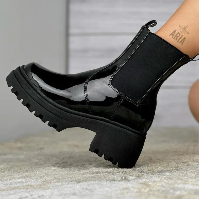 BOTIN BERLIN NEGRO CHAROL