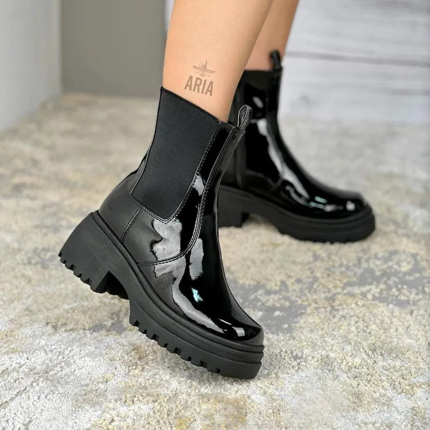 BOTIN BERLIN NEGRO CHAROL