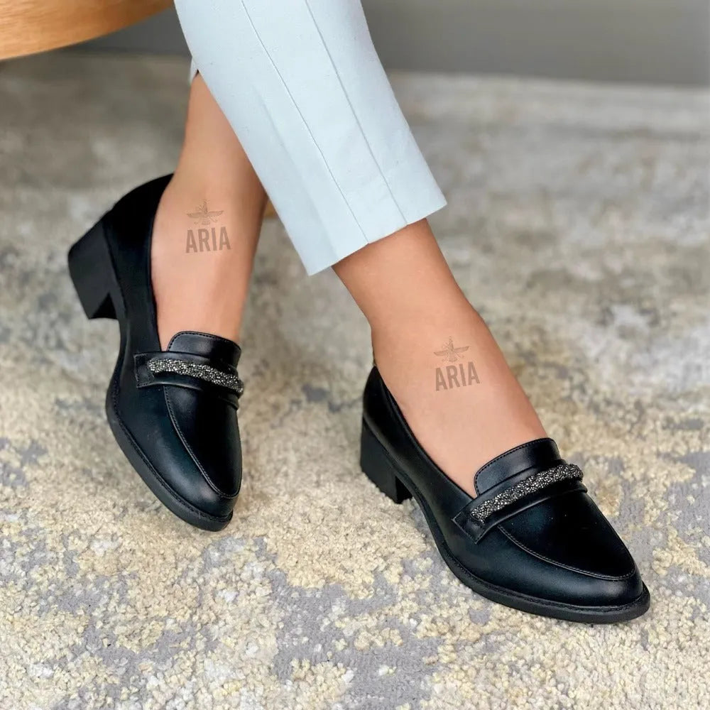 MOCASIN FIORELA NEGRO