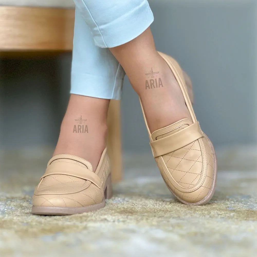 MOCASIN FIORELA BEIGE