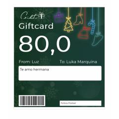 GIFT CARD (Con envío de Tarjeta Física)