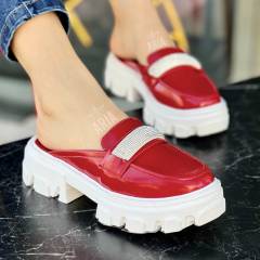 MOCASINES HANAH ROJO